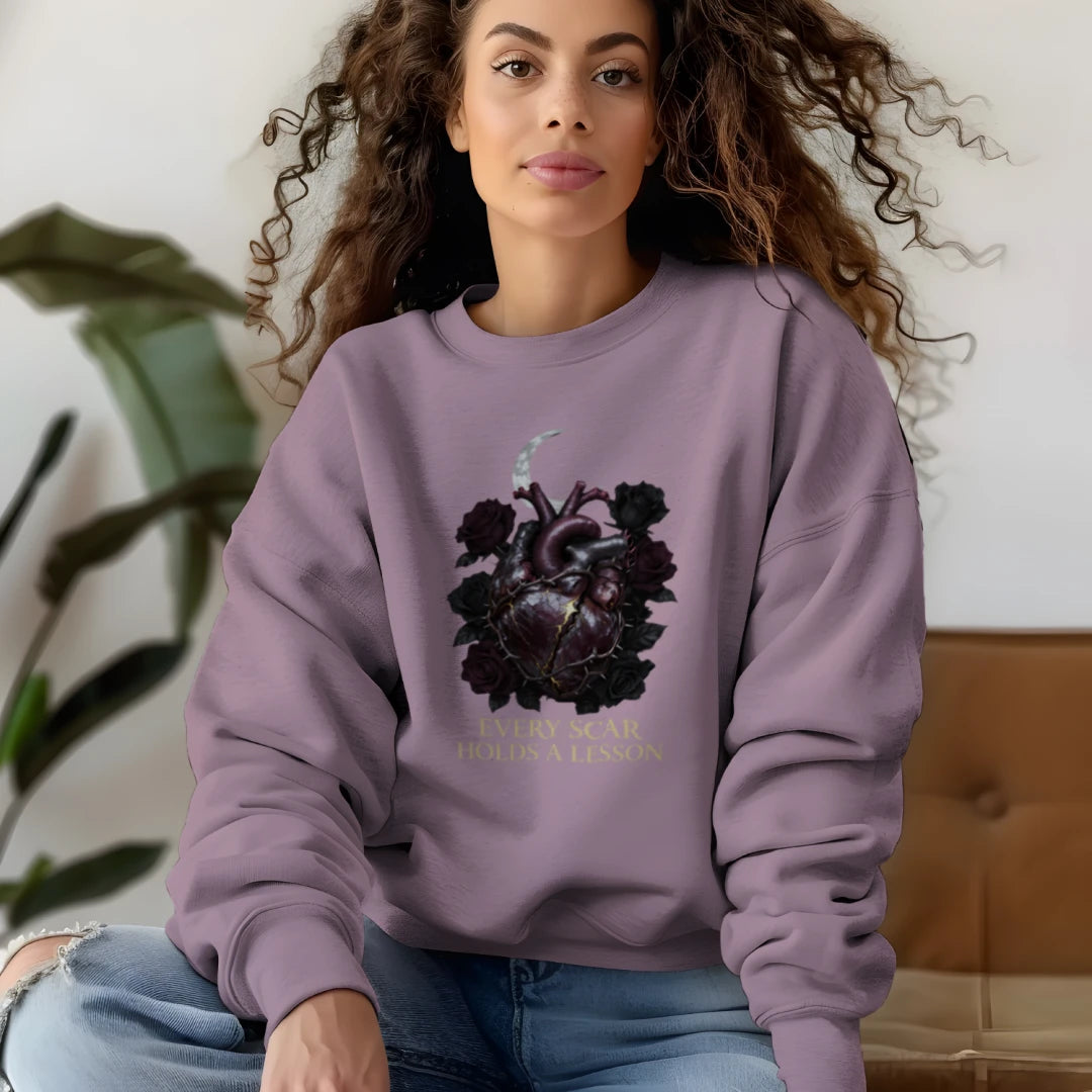 Every Scar Holds A Lesson Sweatshirt
