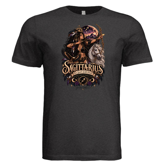 Black Heather Triblend - 3413C - FRONT