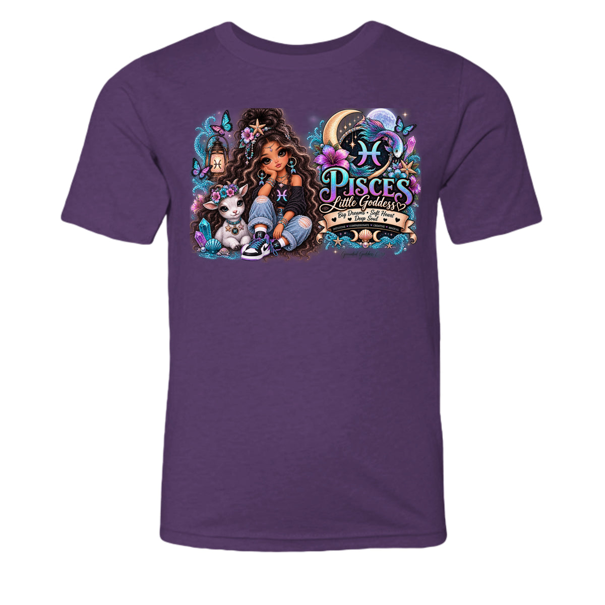 Heather Team Purple - 3001YCVC - FRONT