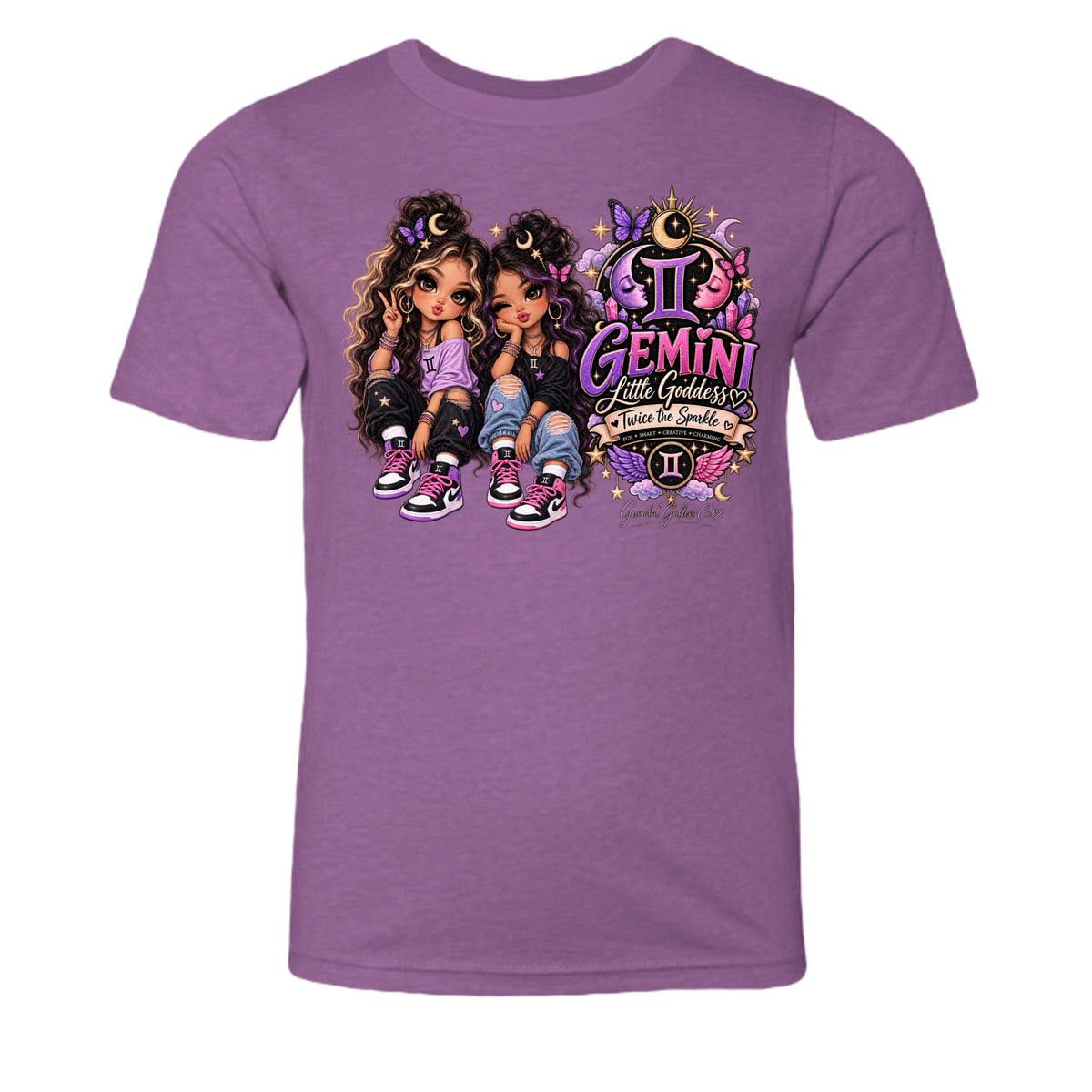 Heather Magenta - 3001YCVC - FRONT