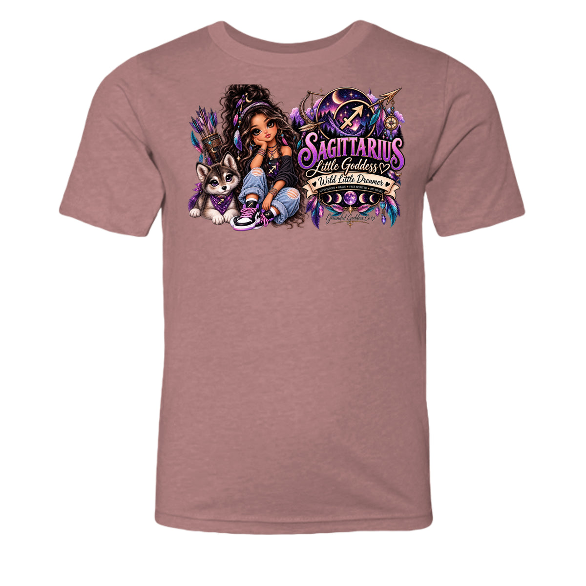 Heather Mauve - 3001YCVC - FRONT