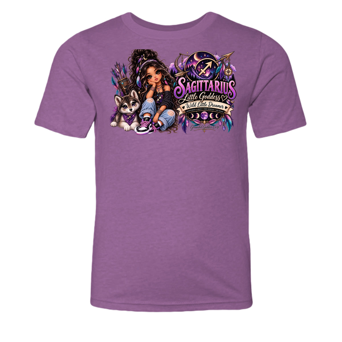 Heather Magenta - 3001YCVC - FRONT
