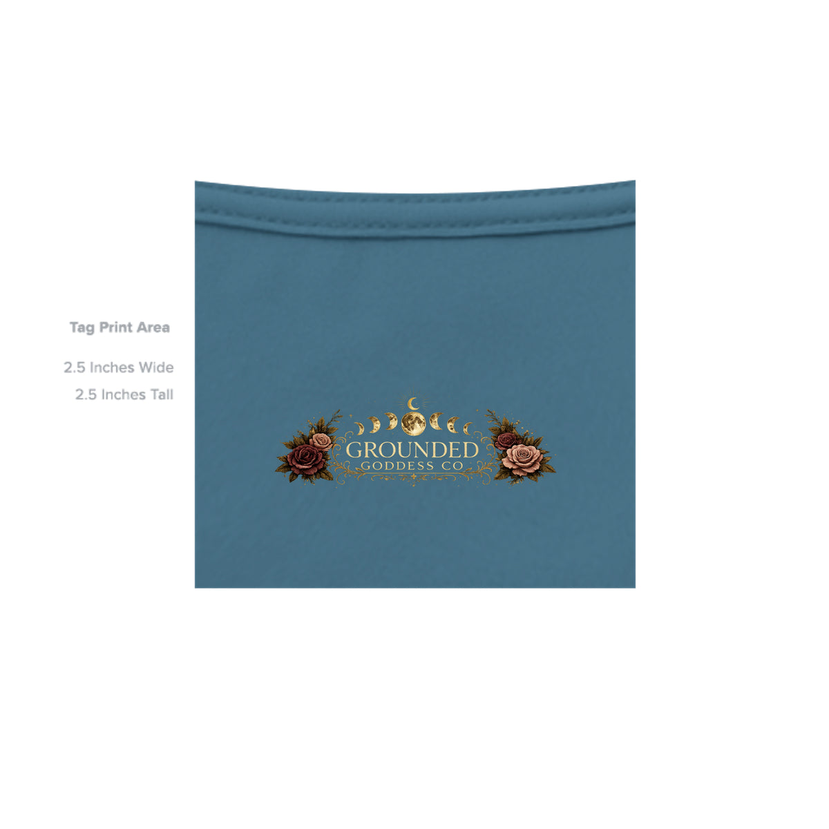 Heather Deep Teal - 3001YCVC - INSIDE_TAG_LINE