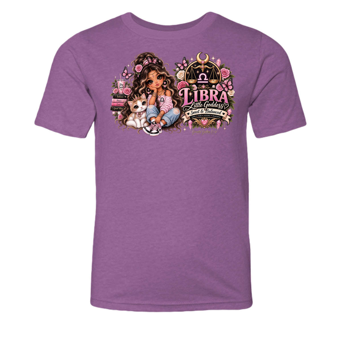 Heather Magenta - 3001YCVC - FRONT