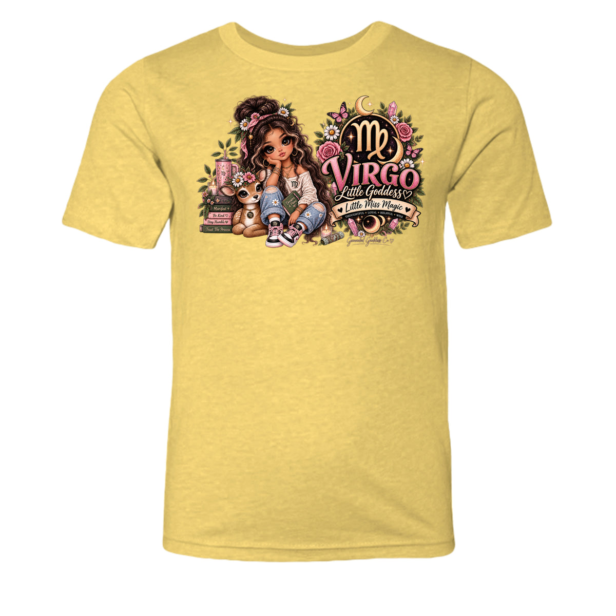 Heather Yellow Gold - 3001YCVC - FRONT